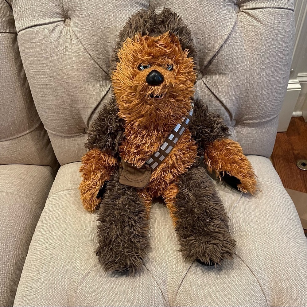 Build A Bear Star Wars Chewbacca Chewie Wookie 21" Inch Plush w/ Sound